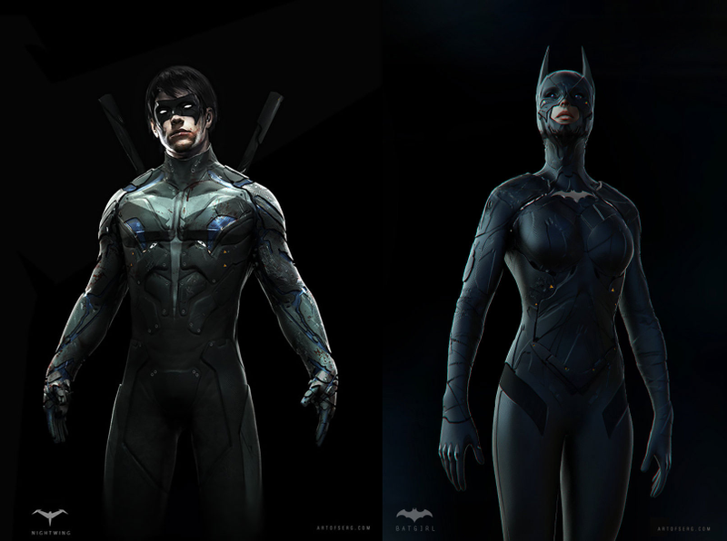 Illustration for article titled Designing Batgirl To Fit Chris Nolan's Batman Movies
